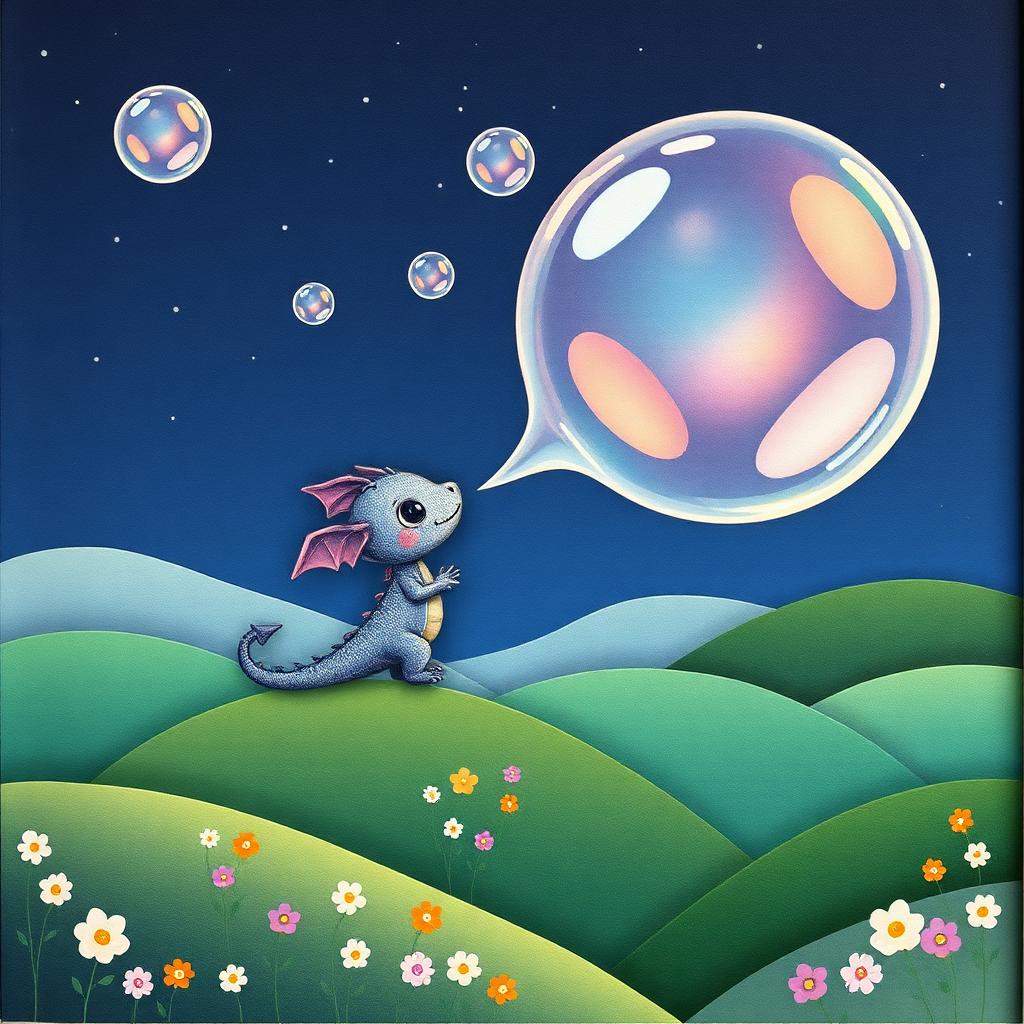 The Dragon Who Only Breathed Bubbles