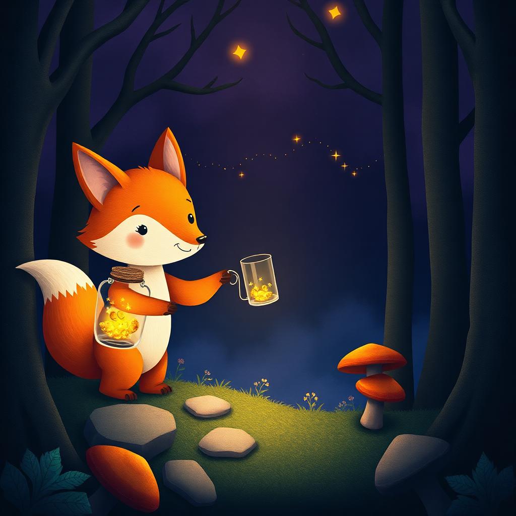 Fox and the Firefly Lantern