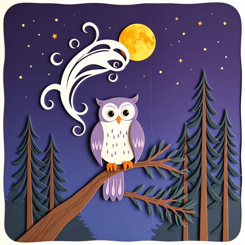 The Owl Who Taught the Wind to Whisper